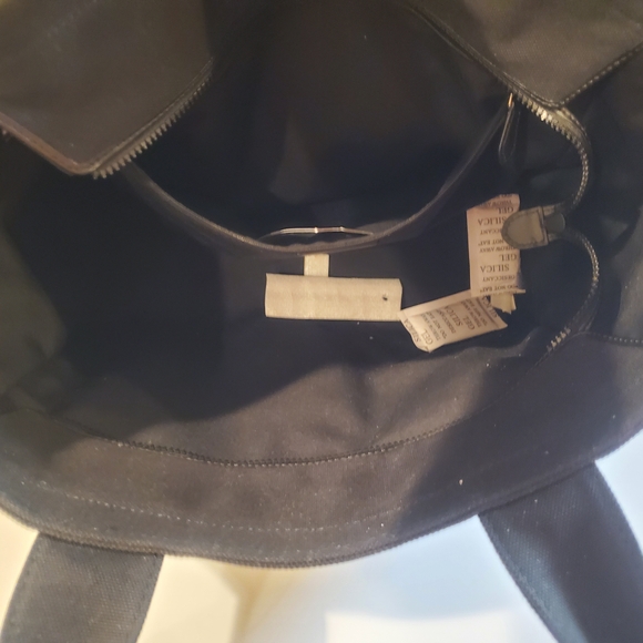 Kate Spade New York Black Canvas Tote Bag - Picture 3 of 6